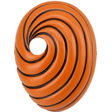 Pieza para disfraz o exhibición: WEARABLE COSPLAY - Naruto Shippuden Tobi Mask — vista de referencia 4