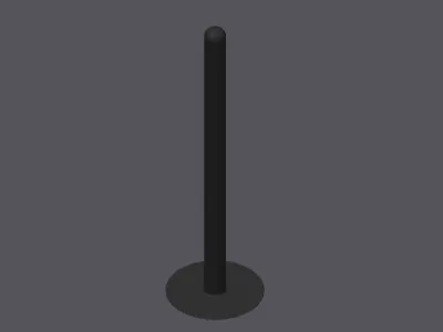 Vertical Filament Spool Holder