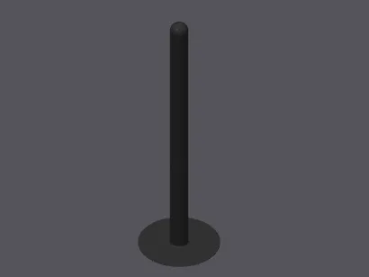 Vertical Filament Spool Holder