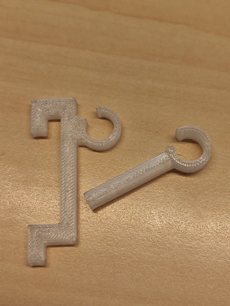 Ivar and Skadis cable guide
