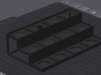 brick minifigure stand