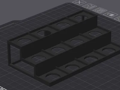 brick minifigure stand