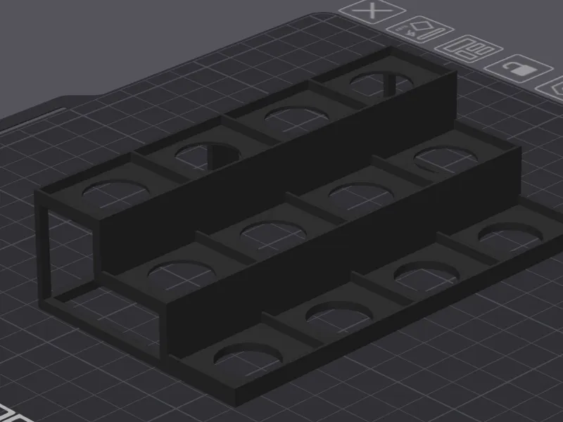 brick minifigure stand