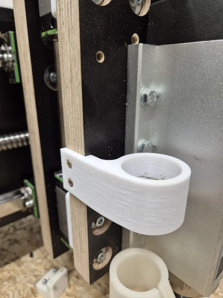 Z-independent dust extraction for CNC router - Free 3D Print Model ...