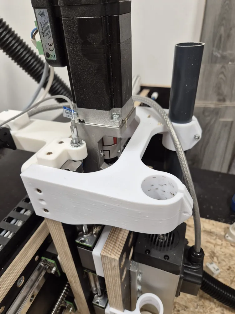 Z-independent dust extraction for CNC router - Free 3D Print Model ...