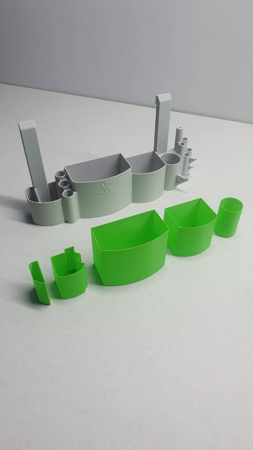 Tool storage - P1S P1P X1C Riser - mp5works by mp5works - MakerWorld