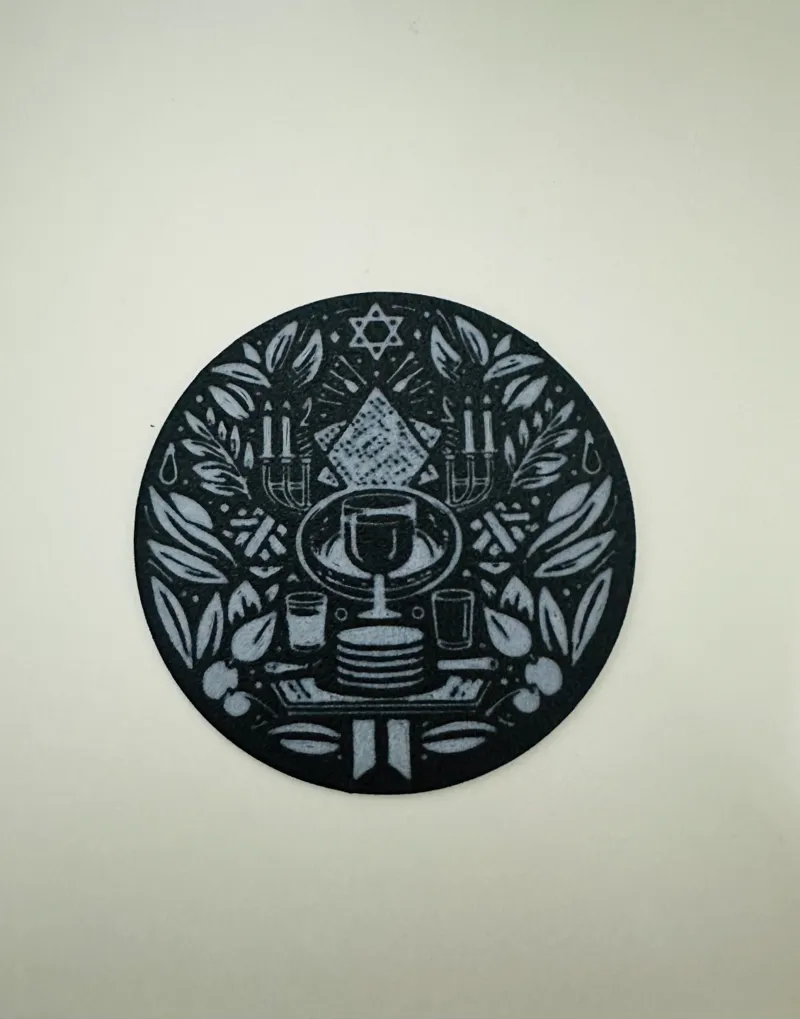 Passover Inspired Coaster