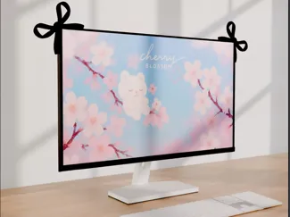 Computer Monitor Bow