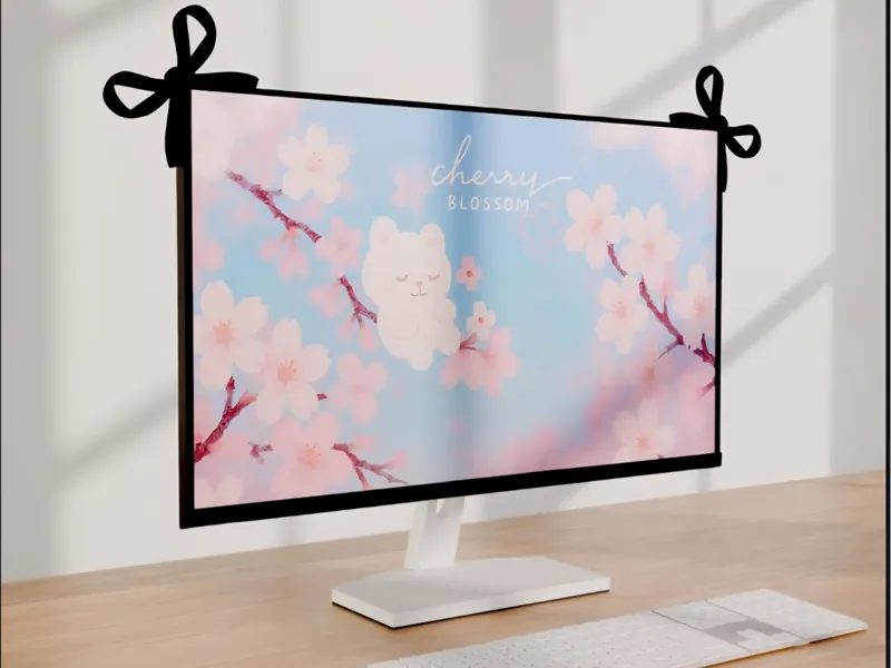 Computer Monitor Bow