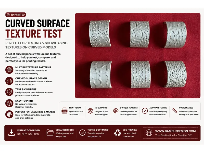 Curved Surface Texture Test