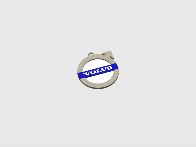 Volvo Keychain