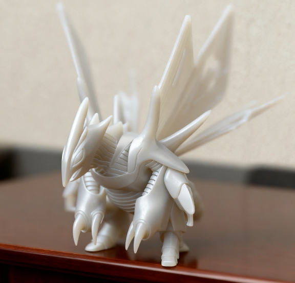 Miniatura 1 do modelo 3D 赛尔号 哈莫雷特 白模  带glb多色模型与渲染图可涂色