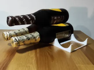 Beer Bottle Holder - Stackable (6 Bottles)