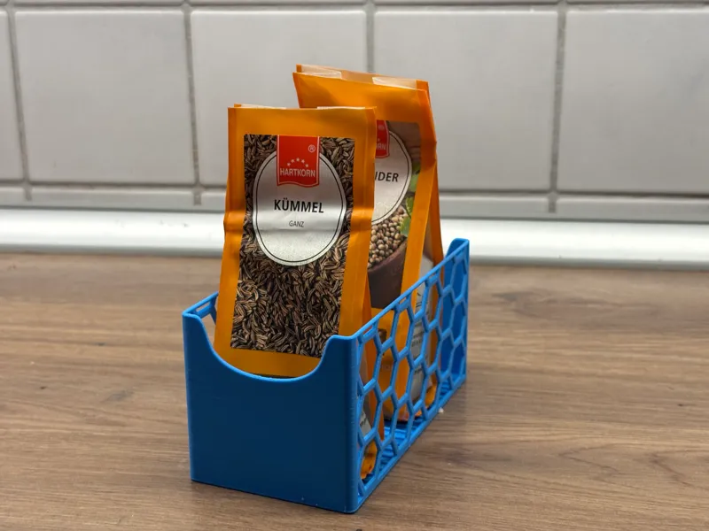Narrow Basket for Spice Refill Packs