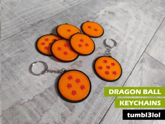 Dragon Ball keychains