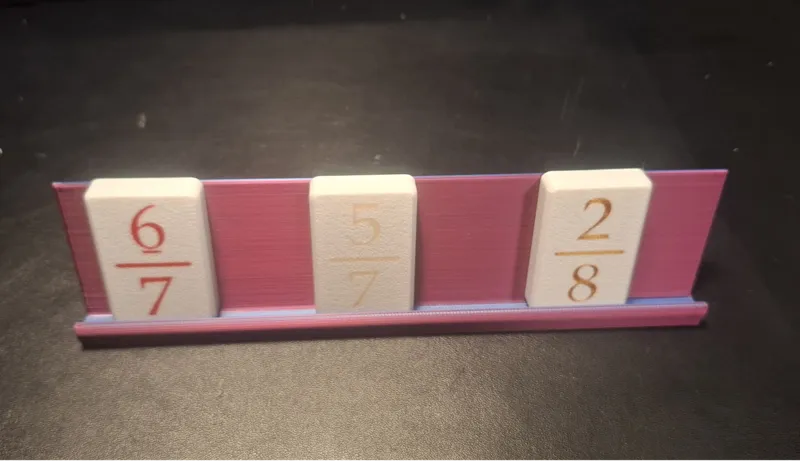 Domino Mexican Train Halter für Spielsteine