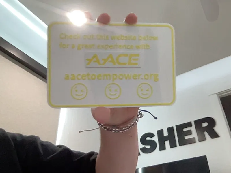 AACE business card