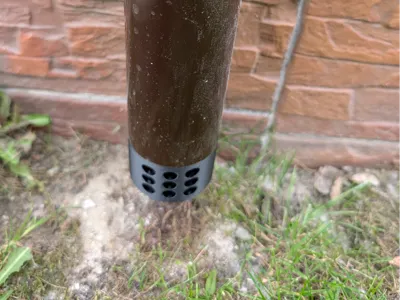 Downspout End Cap – Soil Erosion Protection
