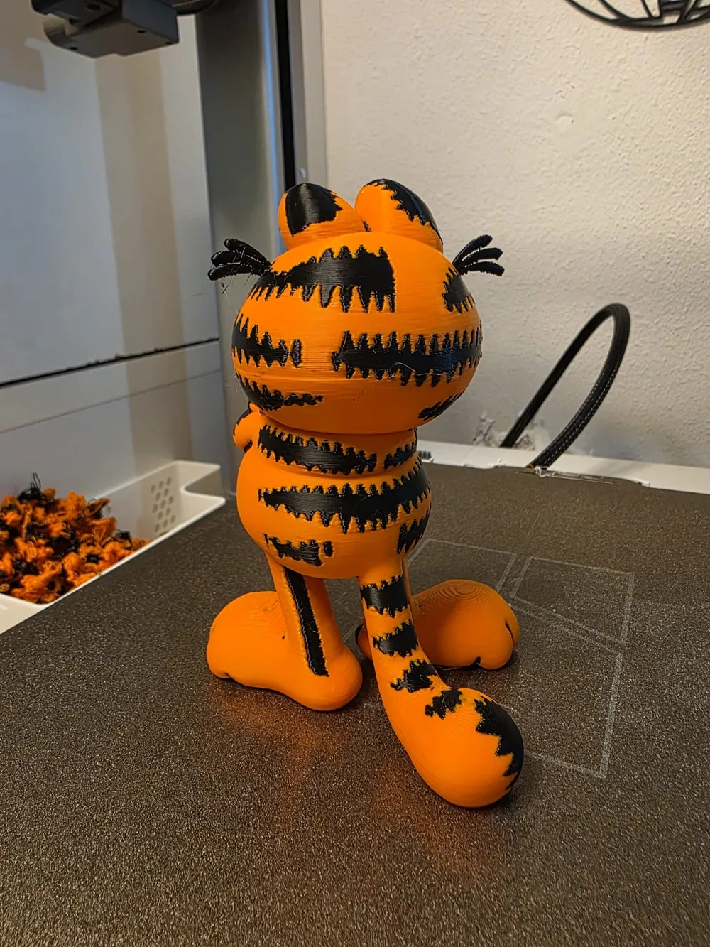 Garfield 3 Colors - Free 3D Print Model - MakerWorld