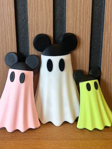 Adorno temático: Ghost Mickey Magnet — vista de referencia 2