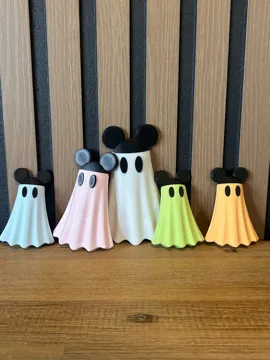 Adorno temático: Ghost Mickey Magnet — vista de referencia 4