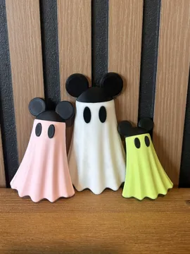 Adorno temático: Ghost Mickey Magnet — vista de referencia 5