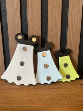 Adorno temático: Ghost Mickey Magnet — vista de referencia 3