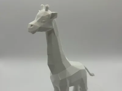 Low Poly Giraffe