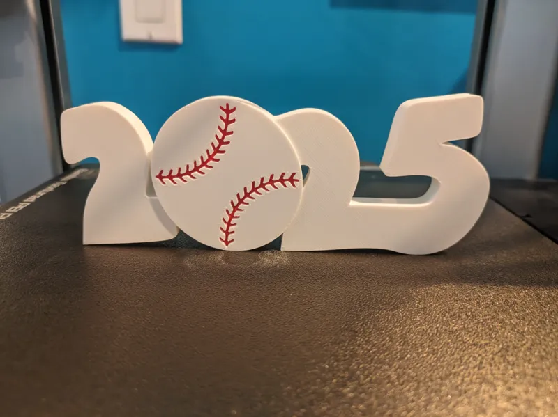 Baseball 2025 Sign