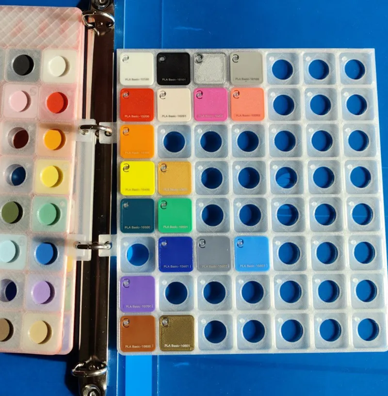 Gotta Catch 'Em All - Pokèdex filament swatches