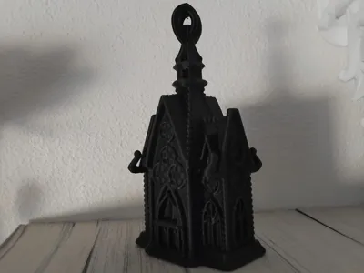 Gothic Cathedral Keychain