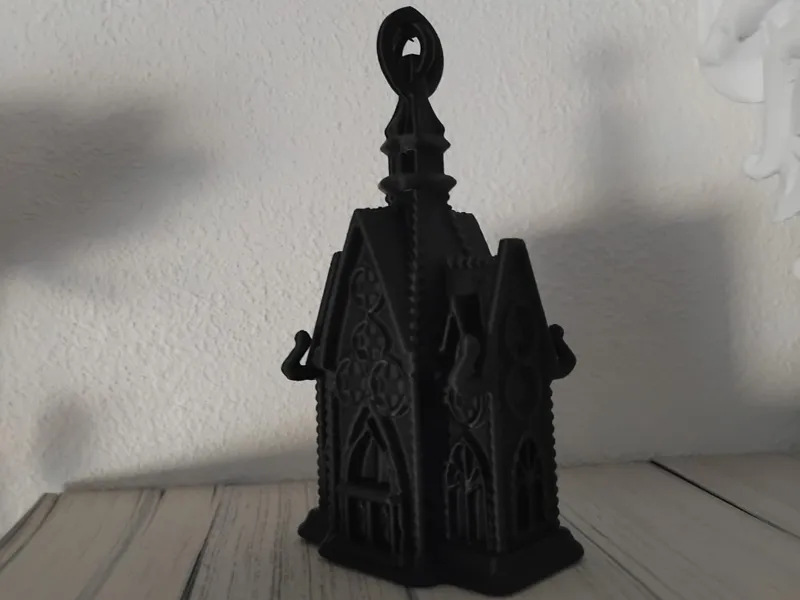 Gothic Cathedral Keychain