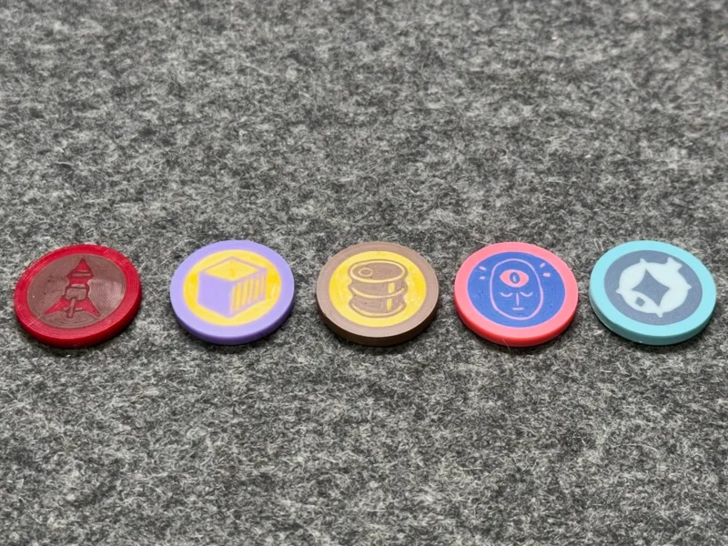 Arcs Board Game - Deluxe Heavyweight Tokens