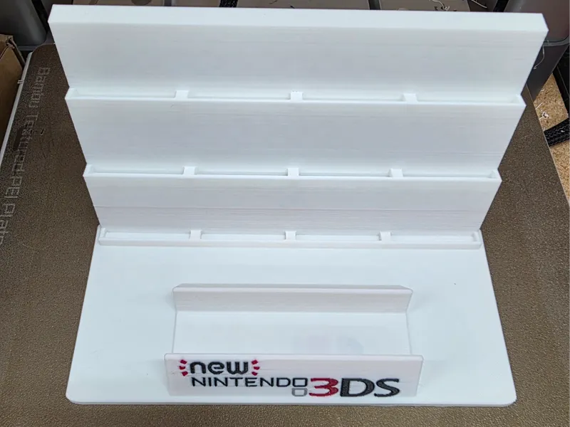 New 3DS console and game stand