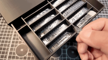 Miniatura 3 do modelo 3D 贴片元件收纳盒 电子佬的梦中情盒 零件收纳盒