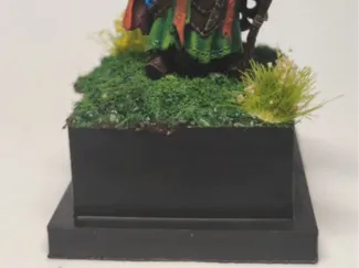 Base 40x40x20 for model scaling diorama