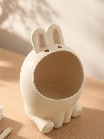 Modelo para impresión 3D: 小兔子桌面垃圾桶(Q_Craft) — vista de referencia 2