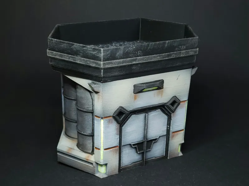 Sci-Fi Building Wargaming Terrain