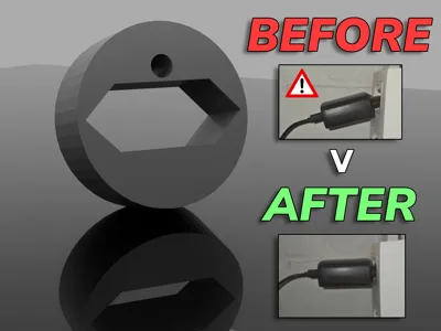 Socket/Outlet Stabilizer/Support (EU/UK Type E, C)