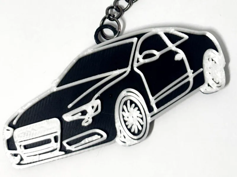 Audi A5 B8.5 keychain