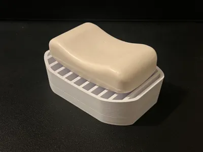 Bar Soap Tray - Two Piece for Easy Cleaning!