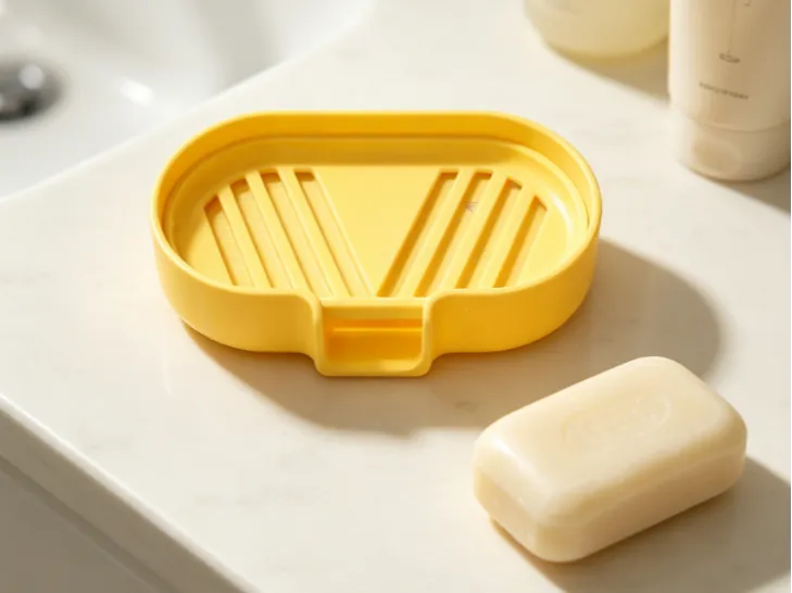 A soap box that can drain water