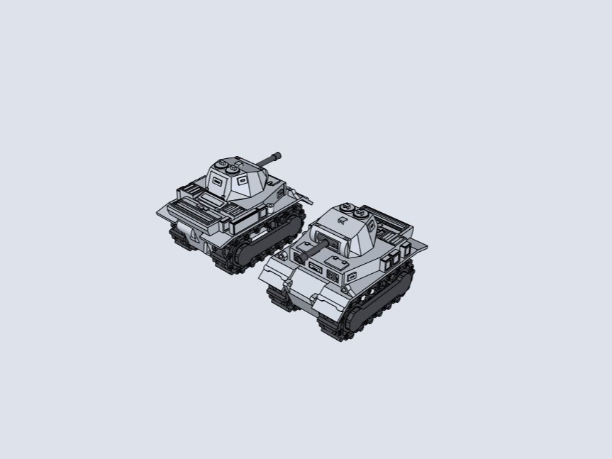 德国战车二号山猫坦克Panzer II L