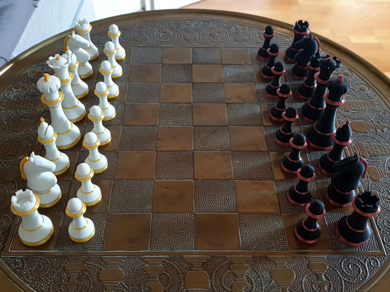 Chess Set Pieces Figures view 2