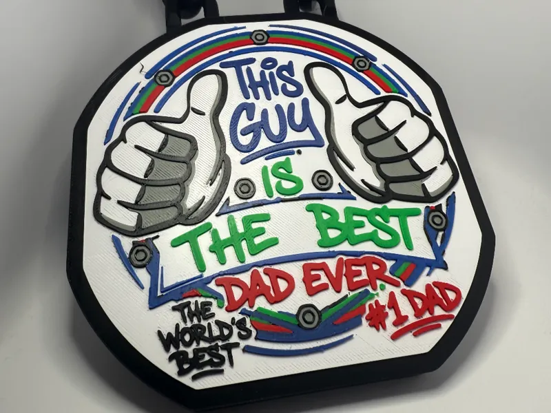 "BEST DAD EVER" HYPE CHAIN