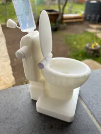Mini toilettes jouet à chasse d'eau — photo 2
