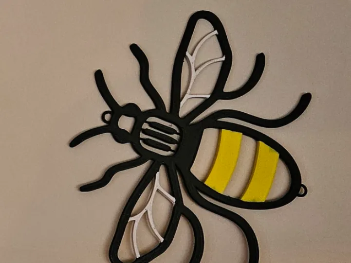 Bee wall art