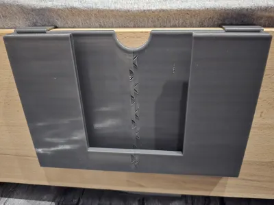 Fire tablet 8 holder with charging module cutout