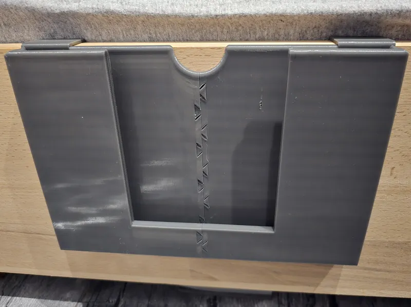 Fire tablet 8 holder with charging module cutout