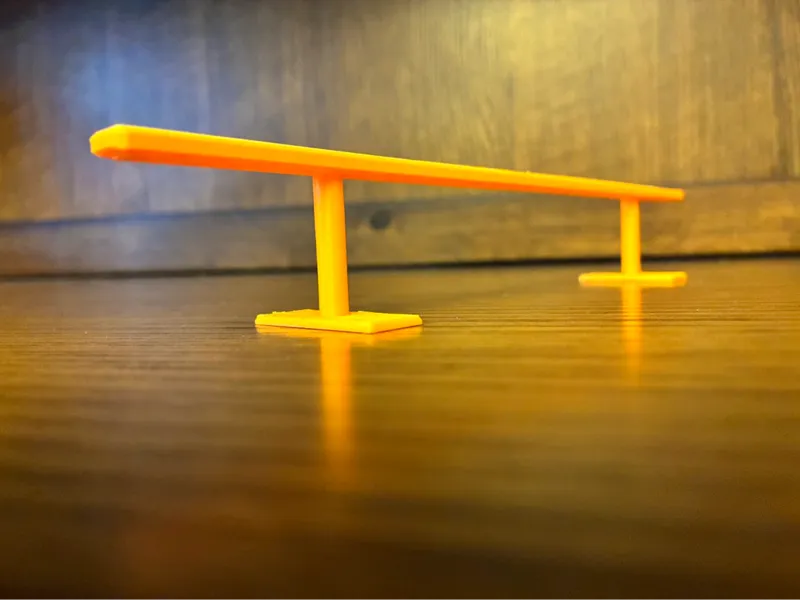 fingerboard tech deck grind rail